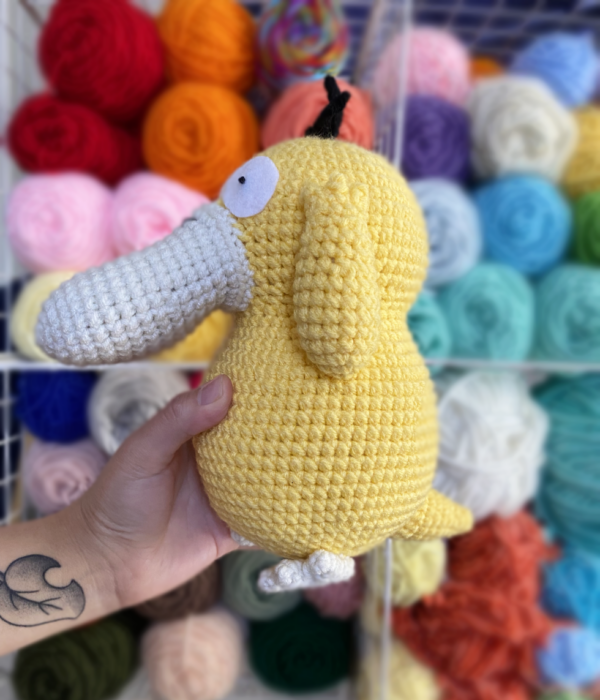 Psyduck Crochet Plushie - Image 2