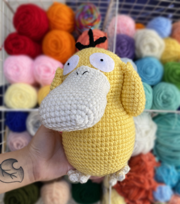 Psyduck Crochet Plushie - Image 3